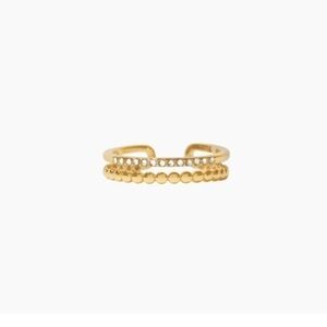 Marlyn Schiff Arielle Elegant Gold-Tone Adjustable Ring